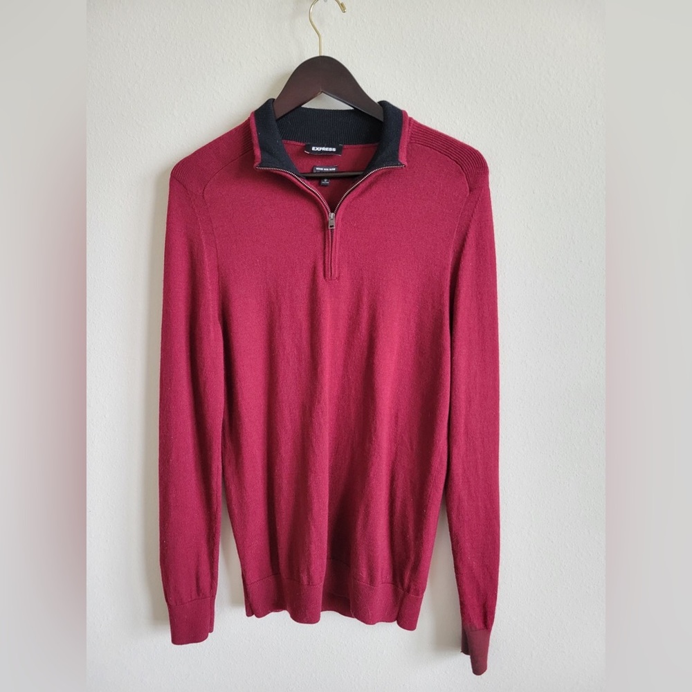 Rich Red Men’s Sweater